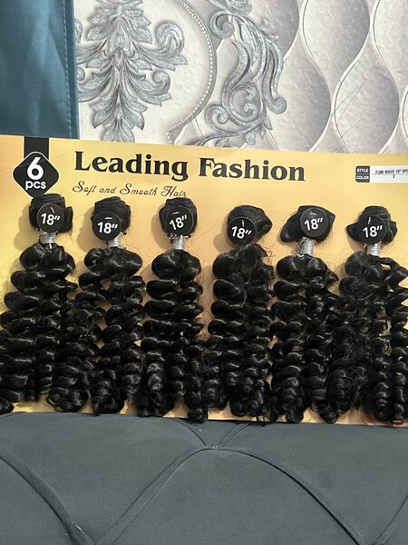 Tissage bouclé 18 pouces