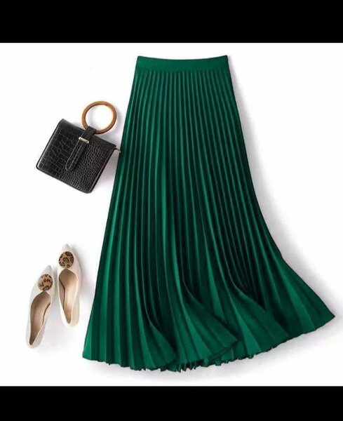 Jupe plissée élégante