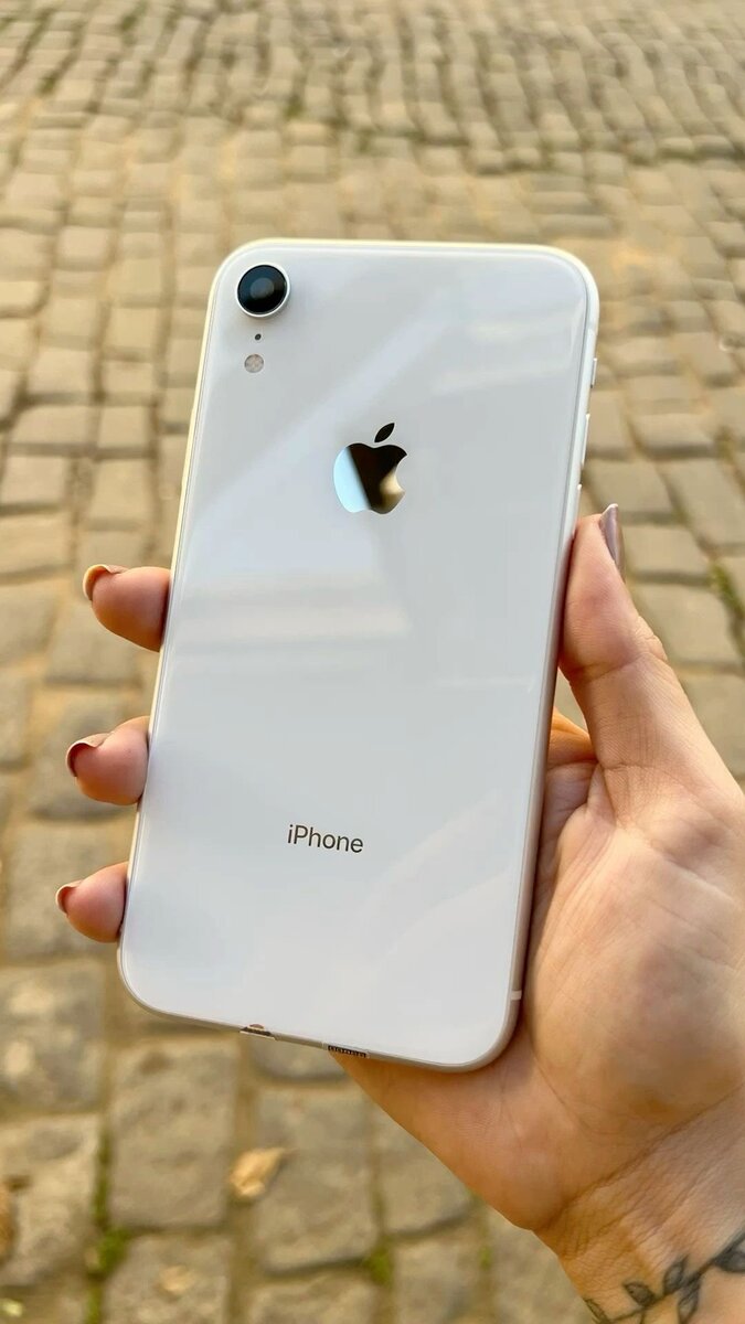 Apple iPhone XR Blanc