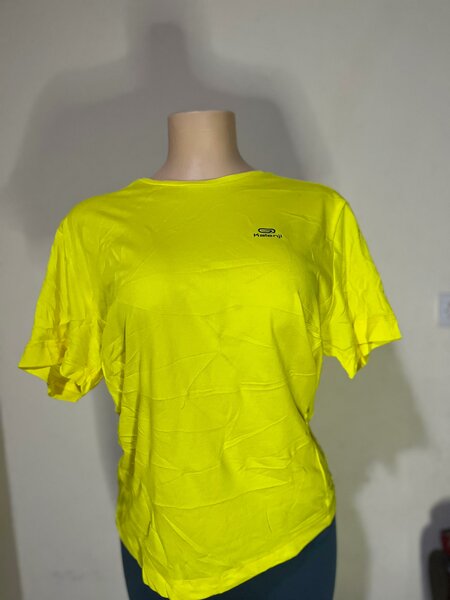 T-shirt jaune pour femme