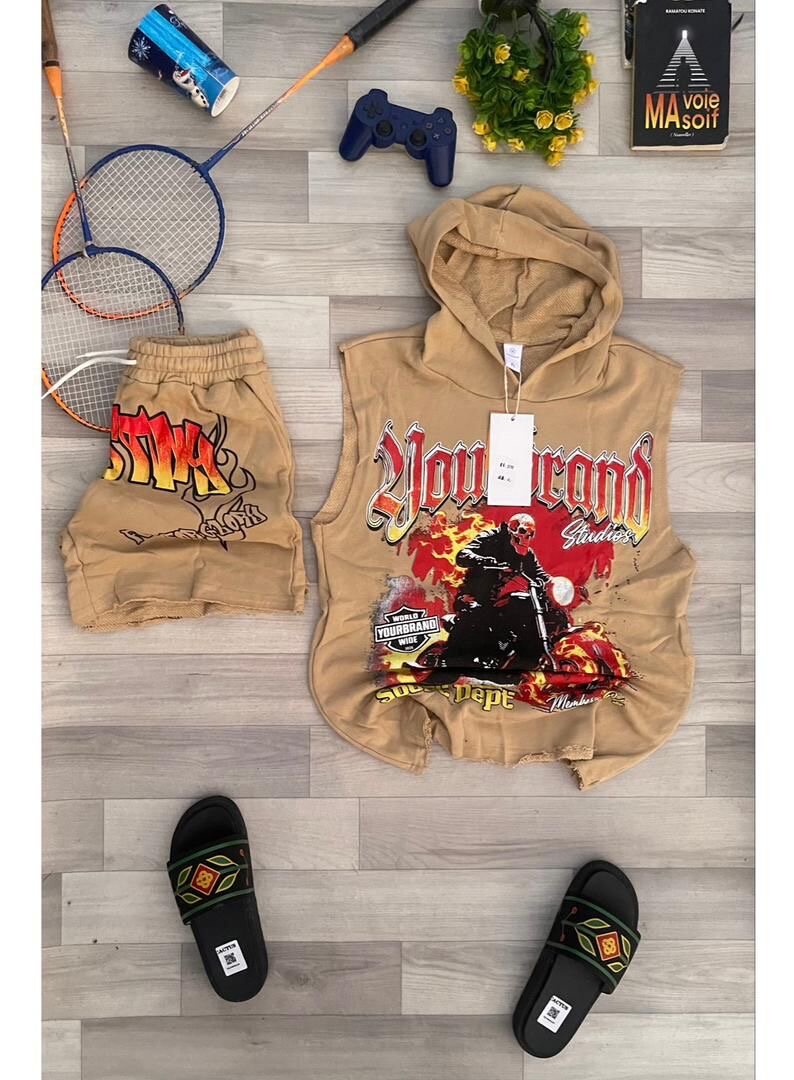 Sweat-shirt Homme sans Manches Graphic