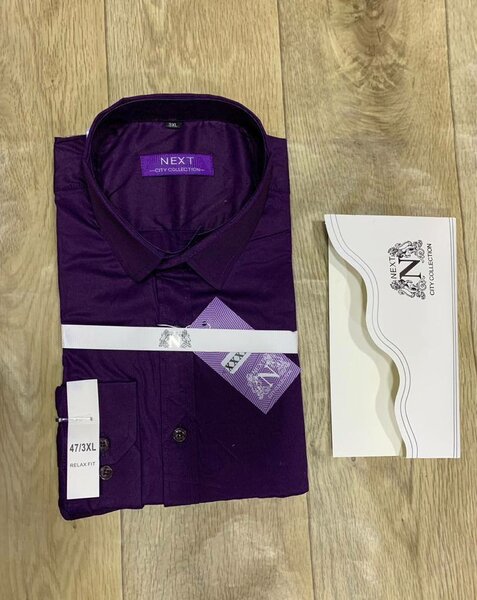 Chemise Homme Élégante Violet