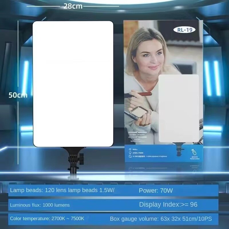 Lumière LED pour la photographie et les diffusions en direct