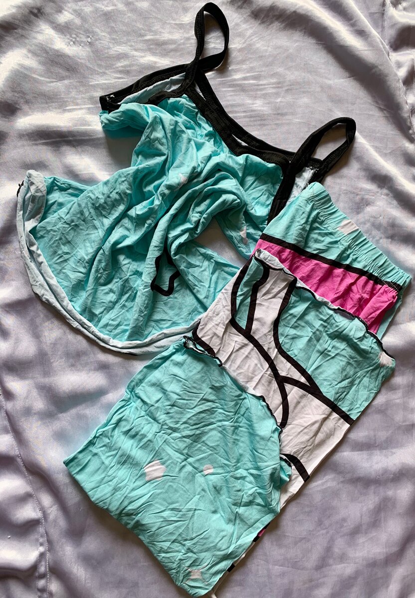 Pyjama léger en coton femme