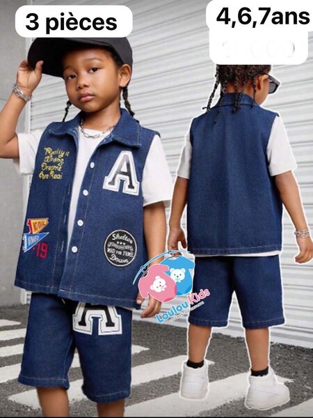 Ensemble enfants tendance