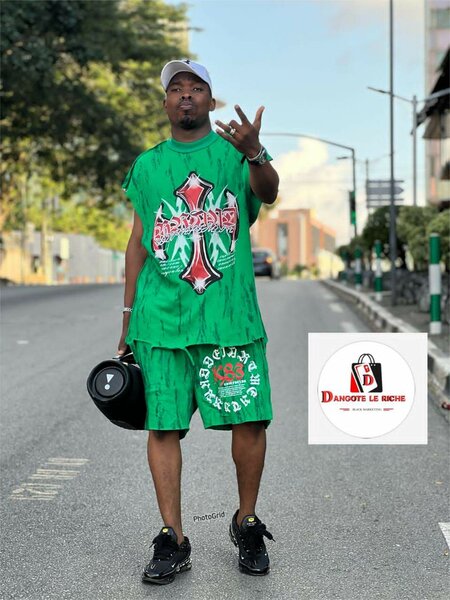 Tenue de sport verte tendance