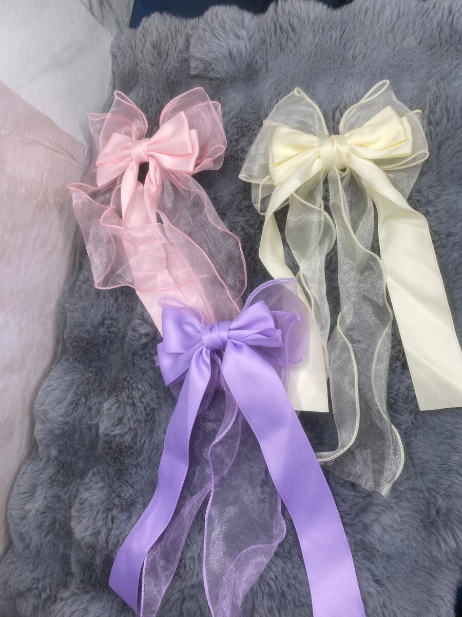 Nœuds Décoratifs en Tulle