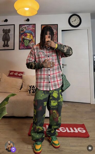 Chemise en jeans oversize