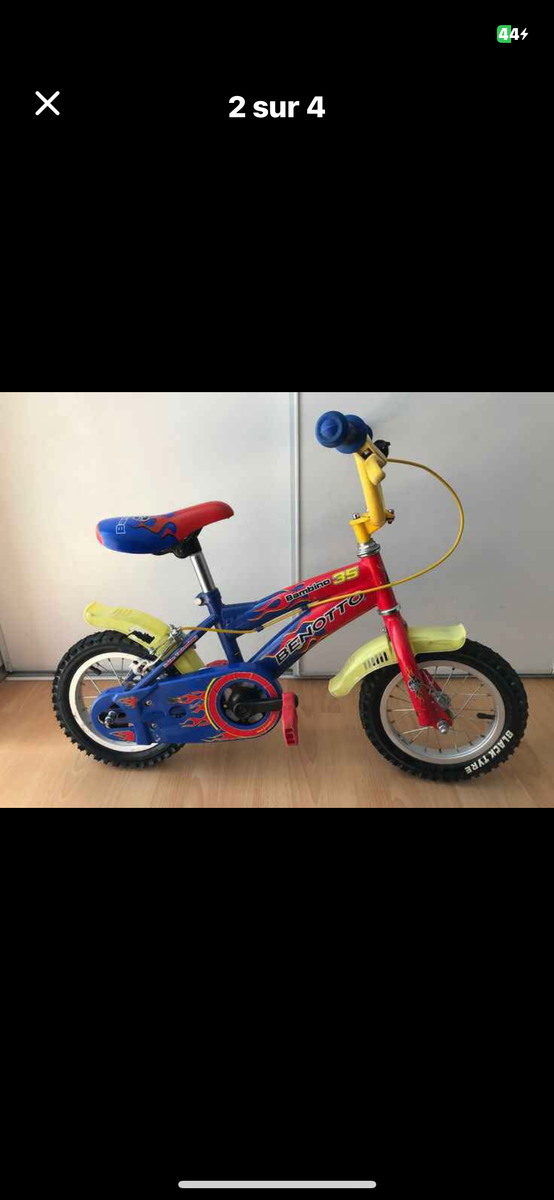 Vélos Enfant Colorés avec Roulettes