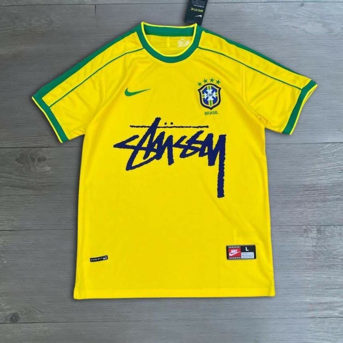 Maillot Brésil Nike Stussy