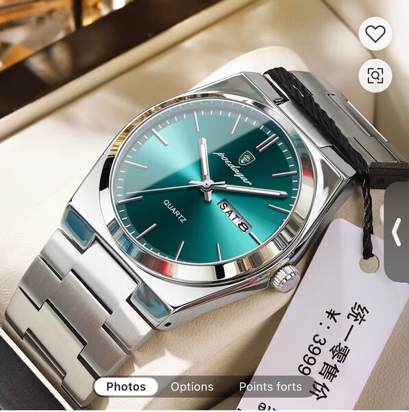 Montre homme POEDAGAR quartz luxe