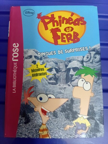 Livre Phinéas et Ferb