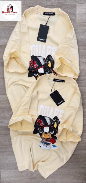 T-shirt en duo imprimé