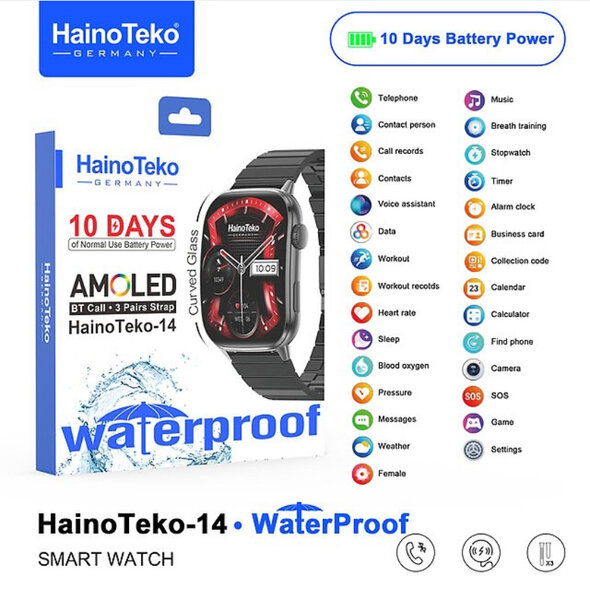 HainoTeko-14 Smartwatch Waterproof