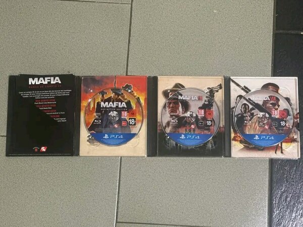 Cd PS4 Mafia Trilogy