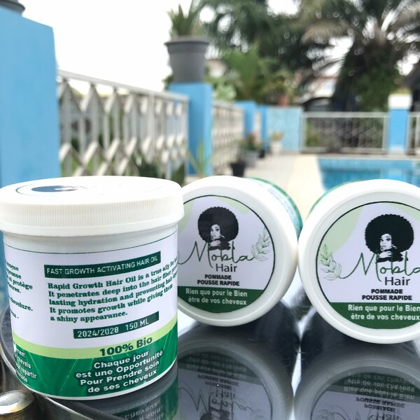 Huile de croissance pour cheveux Mobata Hair