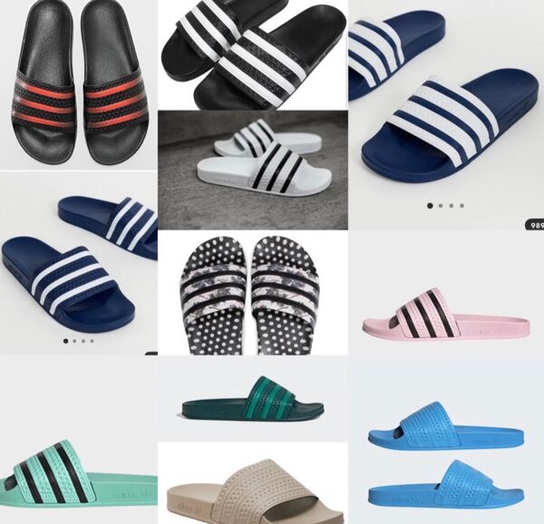 Adidas Claquettes Homme