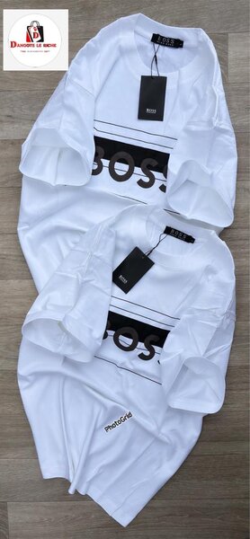 T-shirt élégante BOSS blanche