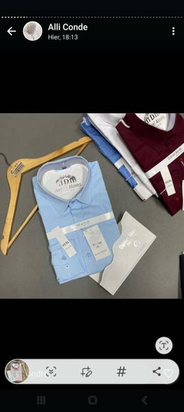 Chemise formelle homme