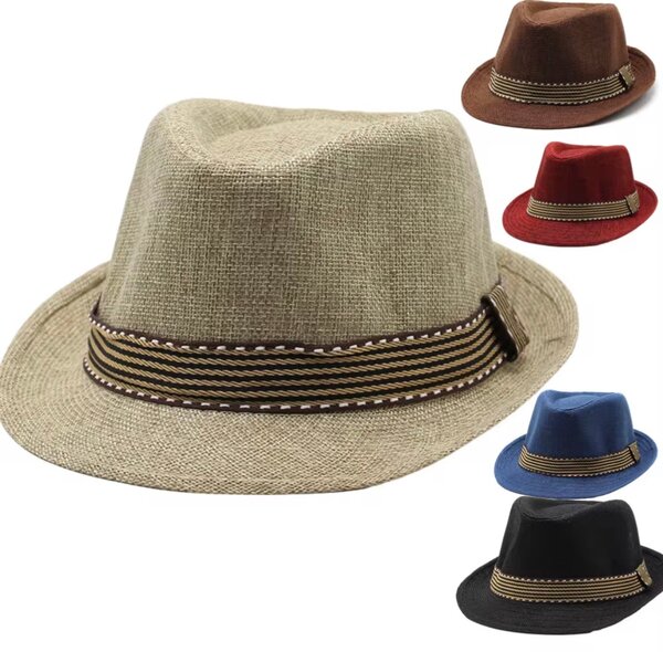 Chapeau Fedora en Paille