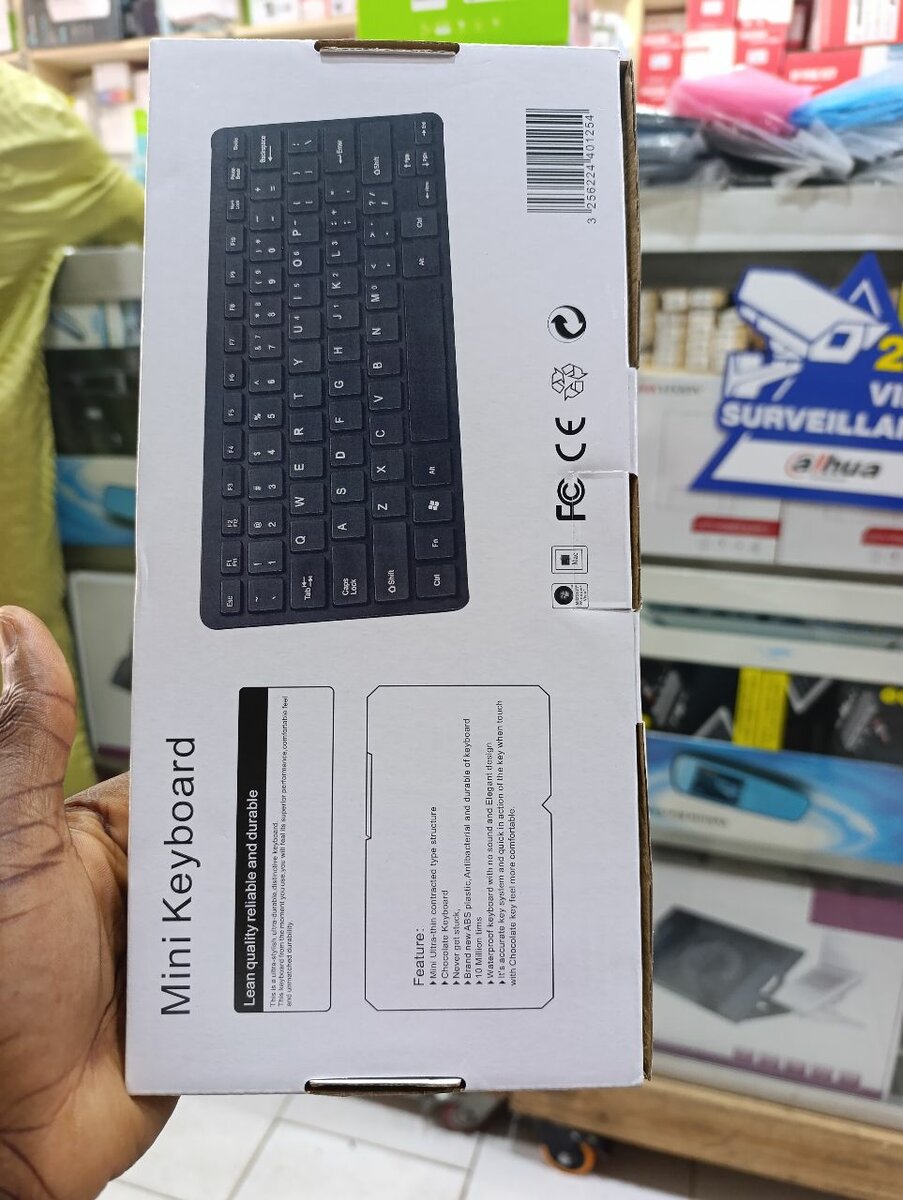 Clavier à fil compact