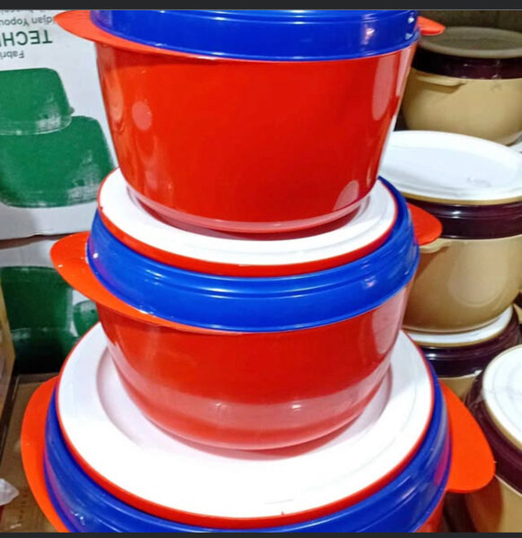 Set de bols en plastique empilables