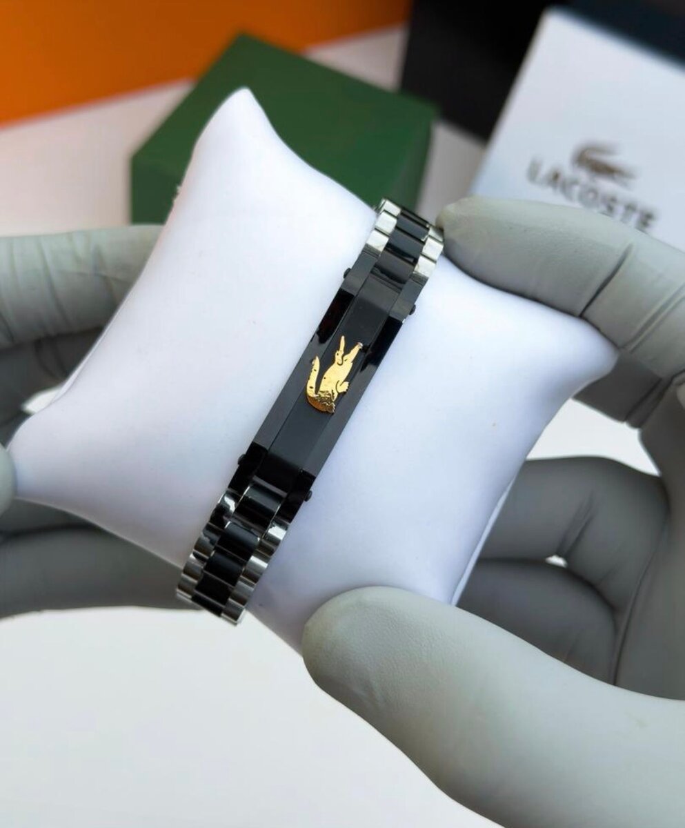 Bracelet LACOSTE en acier