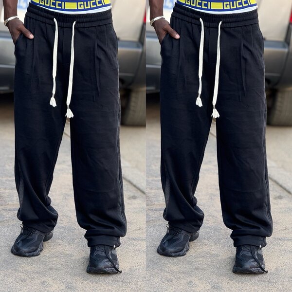 Pantalon de jogging noir confortable