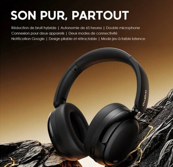 Casque Audio Sans Fil Hybride