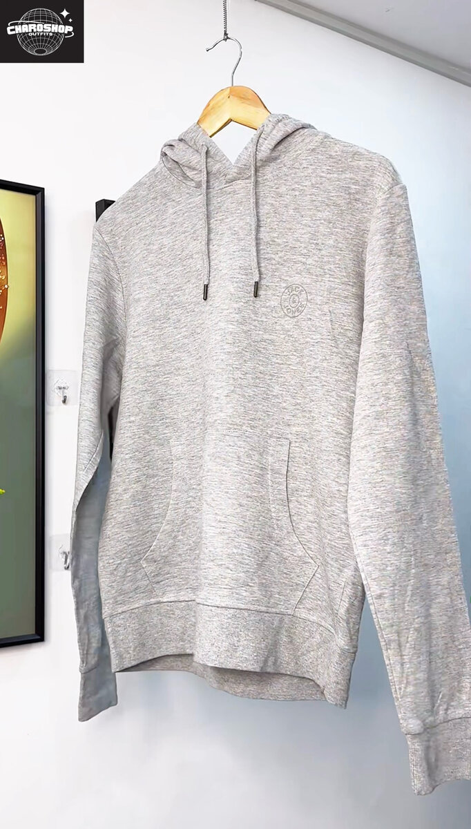 Sweat à Capuche Gris