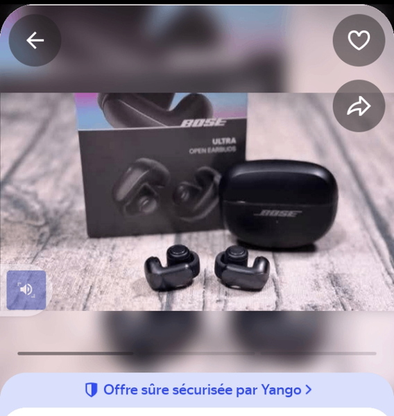 Écouteurs Bose Ultra