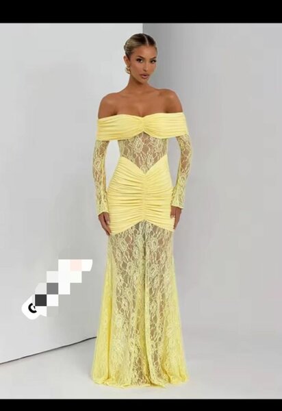 Robe élégante en dentelle