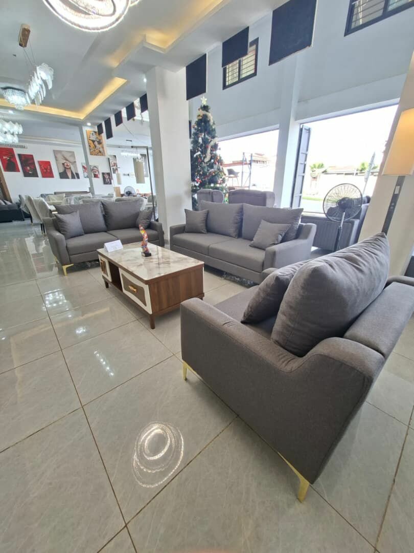Modern Fabric Sofa Set