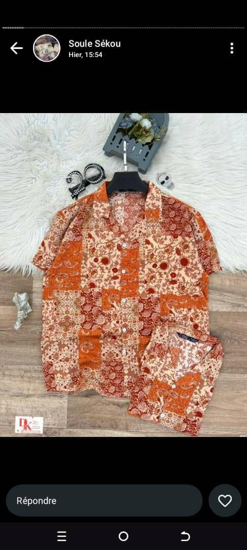 Chemise homme de qualité