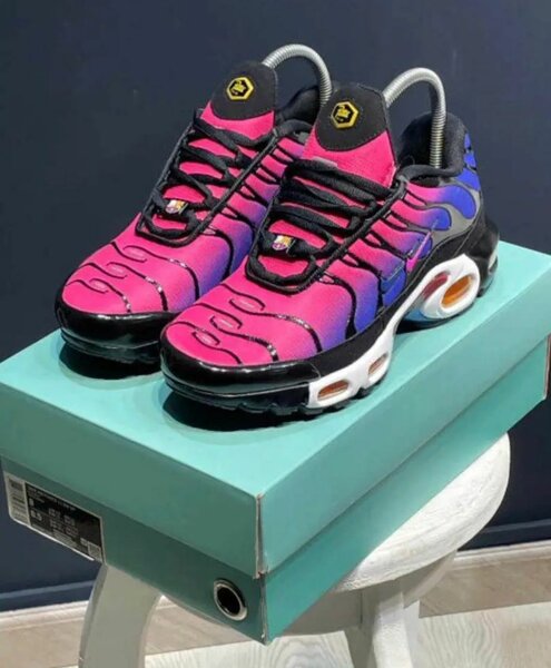 Baskets colorées tendance