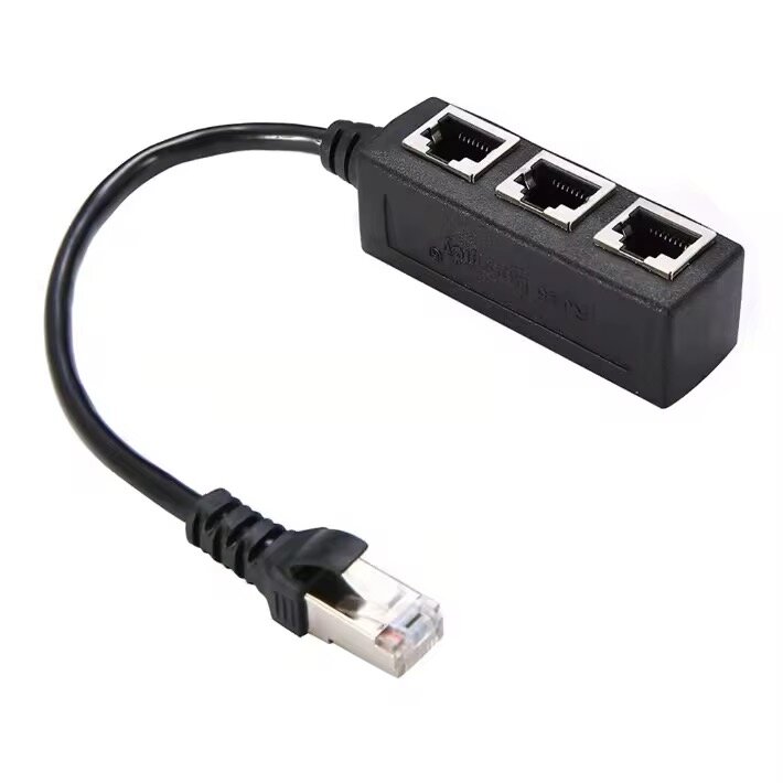 RJ45 Network Cable Splitter 1 en 3