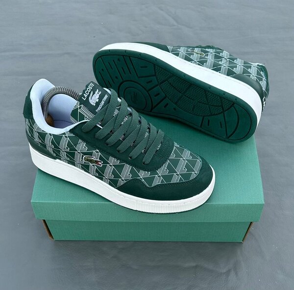 Baskets Lacoste Vert Design
