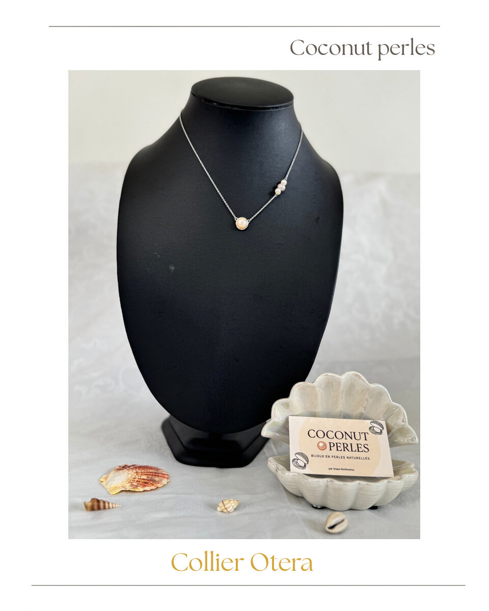 Colliers en perles naturelles
