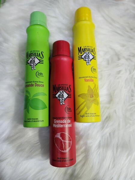 Lot de déodorants variés