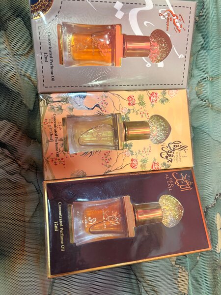 Parfum huile concentrée