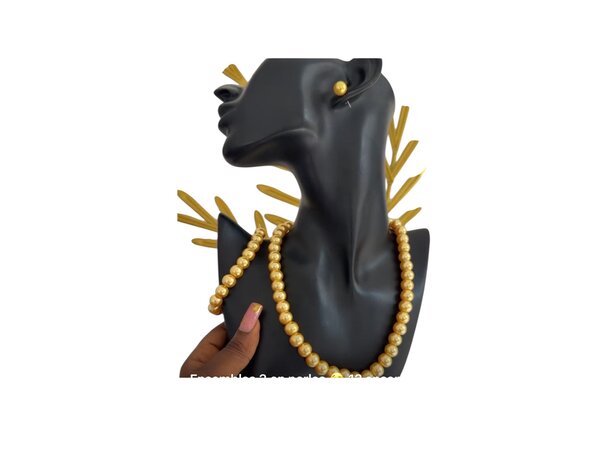 Collier Perles Élégant