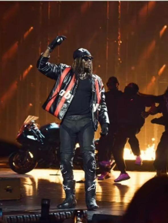 Veste en cuir Ronaldinho style