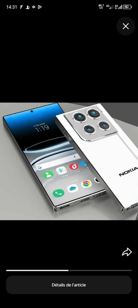 Smartphone Nokia Quad Caméra