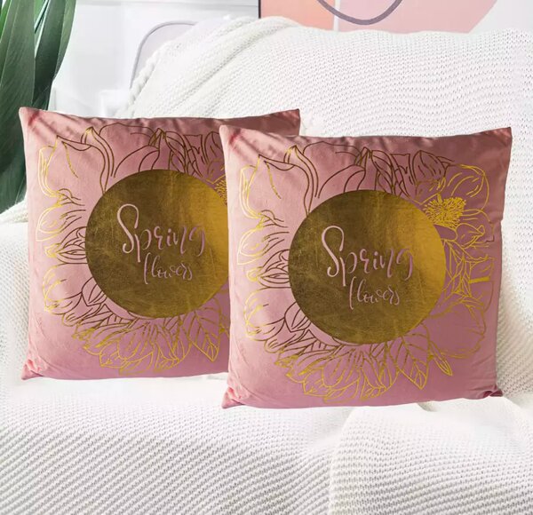 Housse  floraux élégants