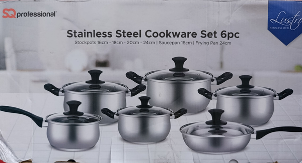 Stainless Steel Cookware Set6P