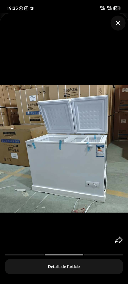 Congélateur Coffre Capacité XL