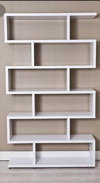 Étagère moderne blanche