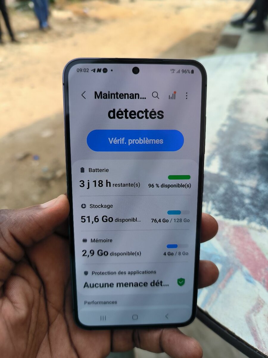 Samsung Galaxy S23 128Go Noir