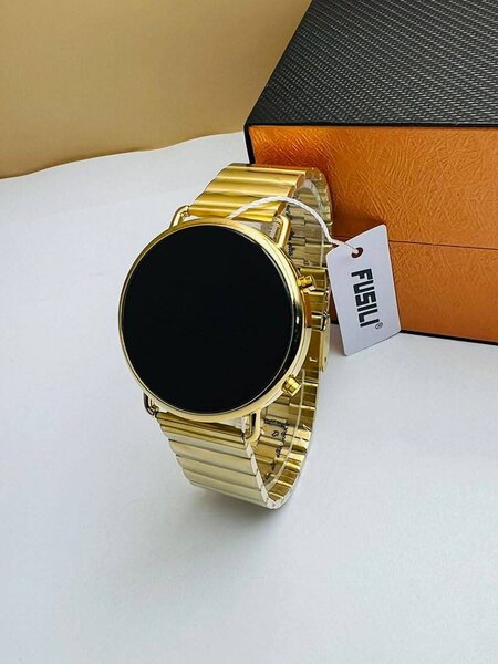 Montre Connectée Luxe Dorée