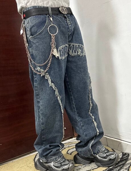 Jean baggy décontracté